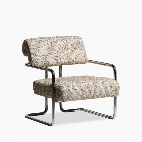 Paddington Accent Chair, Speckled Nougat
