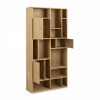Rangoon Large Bookcase, Oak