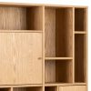 Rangoon Large Bookcase, Oak