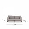 Raven 3 Seater Sofa, Greige
