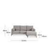 Raven Corner Sofa, Greige