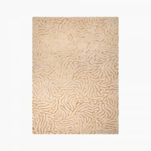 Reef Hand Woven Rug, Gold