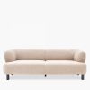 Reilly 3 Seater Sofa, Cool Cream