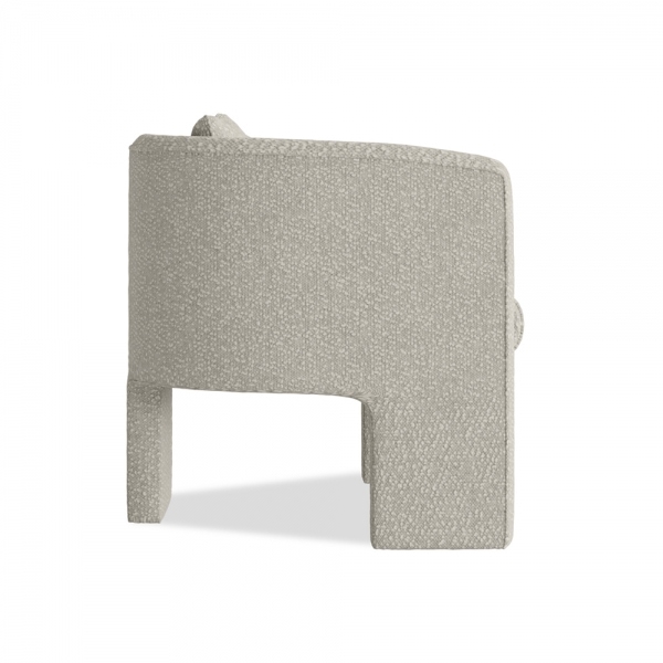Robyn Armchair, Speckled Stone Sustainable Boucle