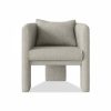 Robyn Armchair, Speckled Stone Sustainable Boucle