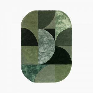 Robyn Oval Hand Tufted Rug, Forest