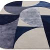 Robyn Oval Hand Tufted Rug, Indigo