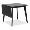 Roxby 2 Chairs Dining Set, Black