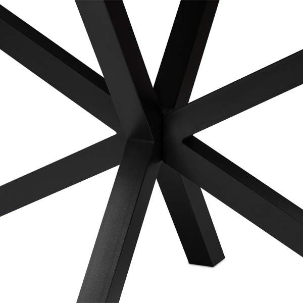 Sawyer 8 Seat Dining Table, White Ceramic