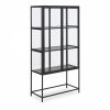 Seaford Display Cabinet, Black