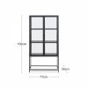 Seaford Display Cabinet, Black