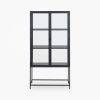Seaford Display Cabinet, Black