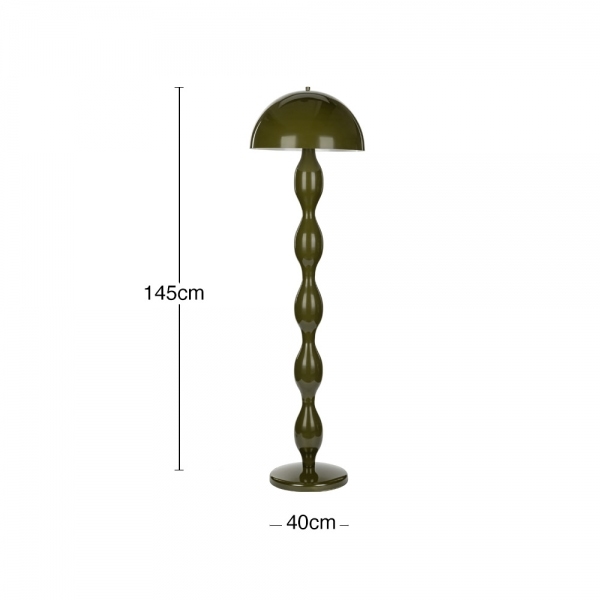 Sherbourne Floor Lamp, Olive Green