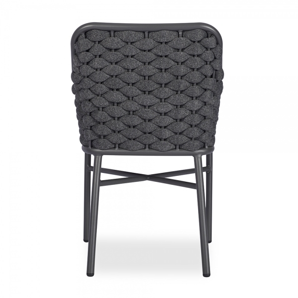 Sidney Armchair, Grey Textilene Weave