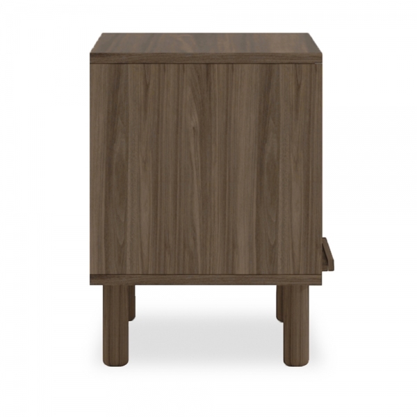Soller TV Stand, Walnut Effect & Cane