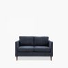 Sylvie 2 Seater Sofa, Anthracite Grey