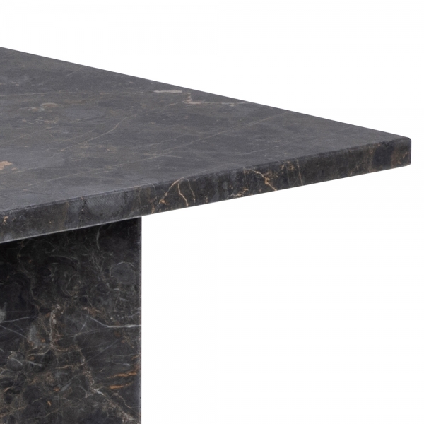 Vega Coffee Table, Storm Grey Marble
