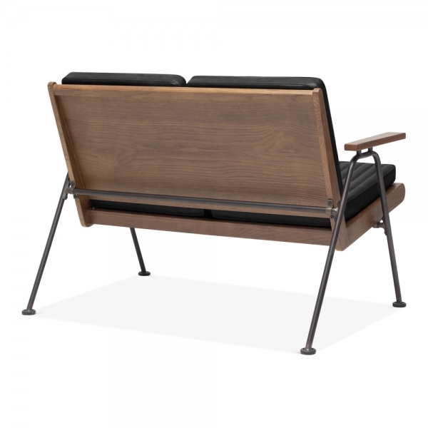 Wickham 2 Seater Sofa, Black