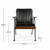 Wickham Armchair, Black