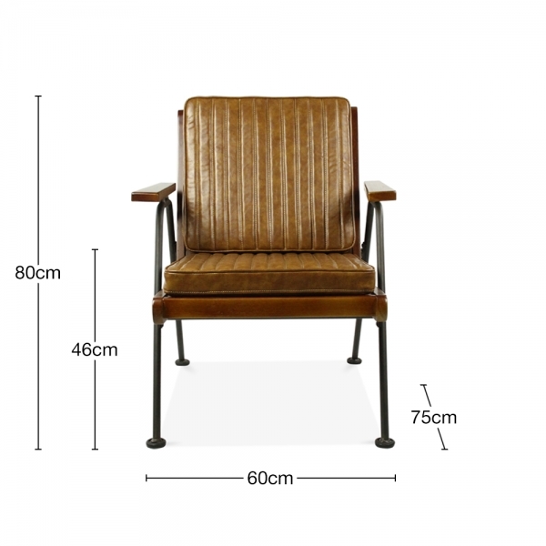 Wickham Armchair, Brown