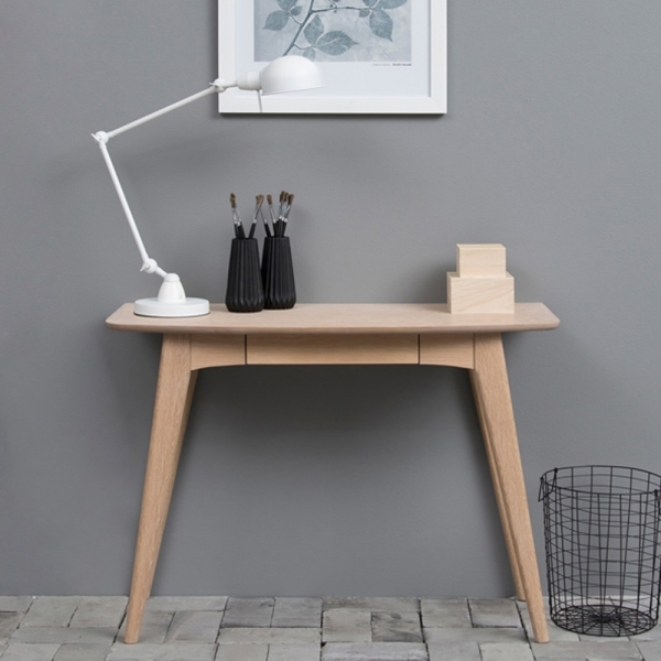 Woodstock Office Desk, Light Oak