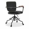 Wren Office Chair, Vintage Black