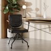 Wren Office Chair, Vintage Black