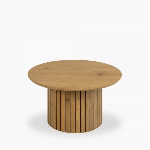 Yale Round Coffee Table, Oak